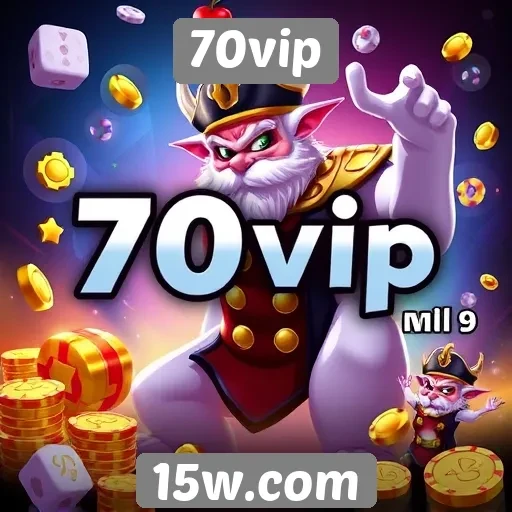 Variedade de jogos disponíveis no 70vip